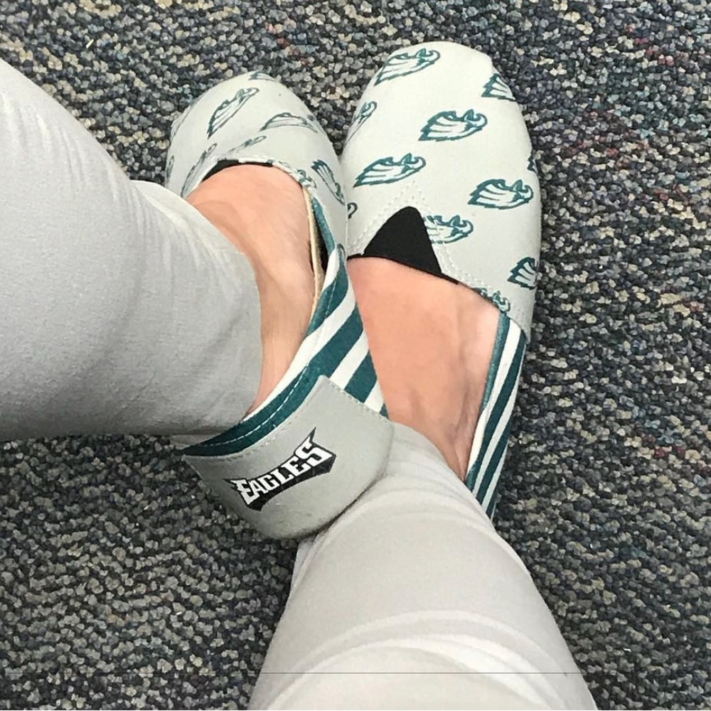 Philadelphia eagles shoes